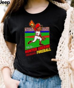 Hunter Greene Cincinnati Fireball game shirt