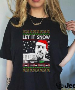 Hunter Let It Snow Biden Ugly Christmas Shirt