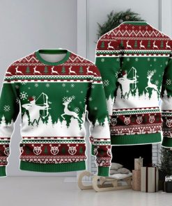 Hunting Deer Christmas Unisex Ugly Sweater