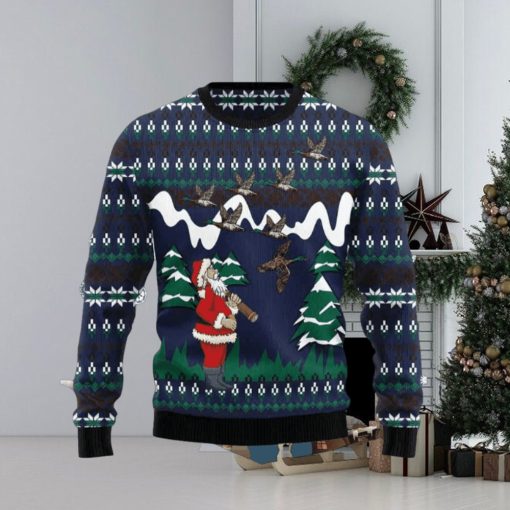 Hunting Duck Ugly Christmas Sweater