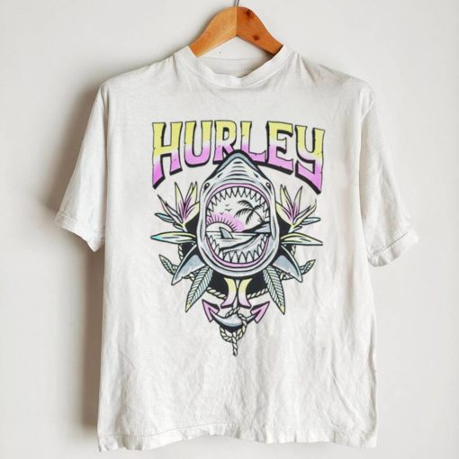 Hurley Boys’ Shark Paradise logo shirt