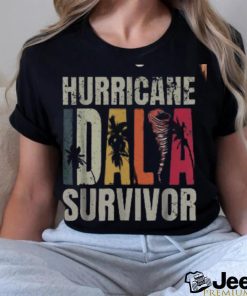 Hurricane Idalia Survivor Shirt Hurricane Idalia Sweatshirt Florida Trong Shirt Trending Shirt Retro Survived Hurricane Idalia Tee