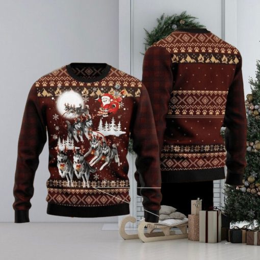 Husky Dog Ugly Christmas Sweater For Men & Women