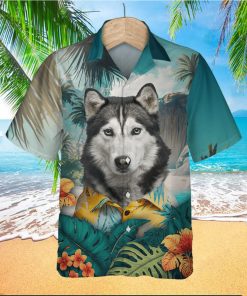 Husky Siberian Mystery 3D Hawaiian Shirt Beach Ready Design