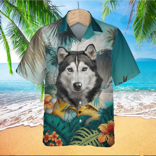 Husky Siberian Mystery 3D Hawaiian Shirt Beach Ready Design