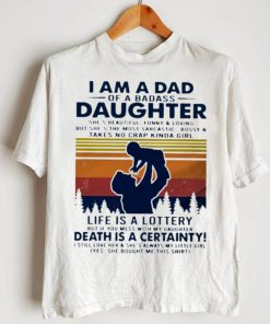 I Am A Dad Of Abadass Daughter Father’s Day Crewneck Sweatshirt