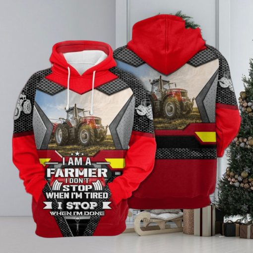 I Am A Farmer 3D Printed Hoodie