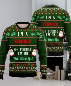 I Am A Teacher Ugly Christmas Sweater For Men & Women