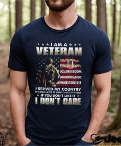 I Am A Veteran I Love Freedom I Wore Dog Tags I Have A DD 214 Shirt