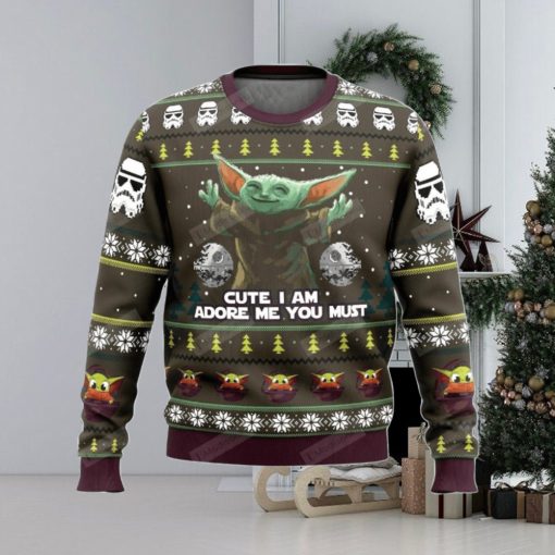 I Am Star Wars The Mandalorian Ugly Christmas Sweater