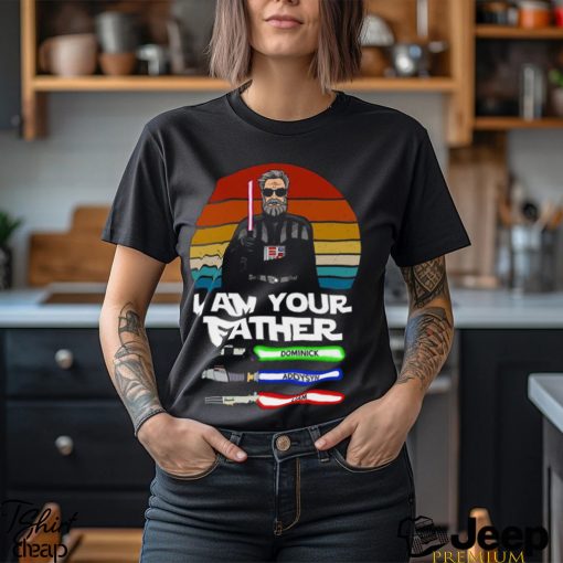 I Am Your Father Shirt Personalized For Dad With Kids Name Unisex Hoodie