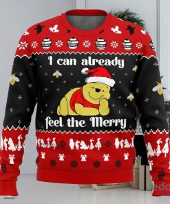 I Can Already Feel The Merry Pooh 3D Ugly Christmas Sweater Christmas Gift Ideas Party Gift