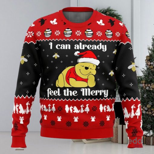 I Can Already Feel The Merry Pooh 3D Ugly Christmas Sweater Christmas Gift Ideas Party Gift