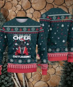 I Find Your Lack Of Cheer Disturbing Sith Darth Vader Christmas Star Wars Funny Ugly Sweater