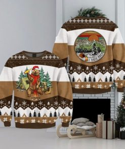 I Hate People Bear Beer Brown Ugly Sweater For Christmas