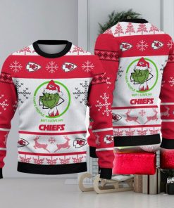 I Hate People But I Love Kansas City Chiefs New Knitted Christmas Sweater Holidays Gift