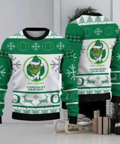 I Hate People But I Love Oregon Ducks Limited Style Ugly Christmas 3D Sweater Gift For Men Women