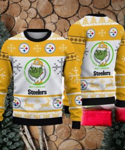 I Hate People But I Love Pittsburgh Steelers New Ugly Xmas Sweater