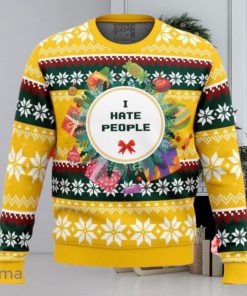 I Hate People Parody Ugly Christmas Sweater Unique Gift For Men And Women