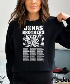 I Heart Hot Dads T Shirt Jonas Brothers Double Sided Five Albums One Night Tour Shirt Classic