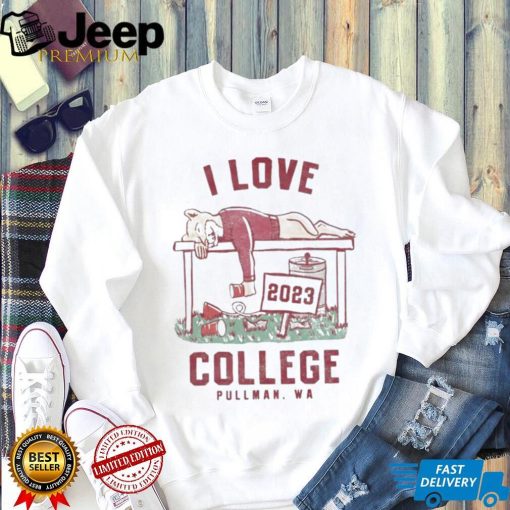 I Love College Wisconsin 2023 Shirt