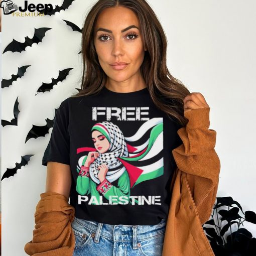 I Love Free Palestine Flag Save Gaza Strip Palestinian T Shirt