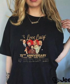 I Love Lucy 72nd Anniversary 1951 – 2023 Thank You For The Memories Unisex T Shirt