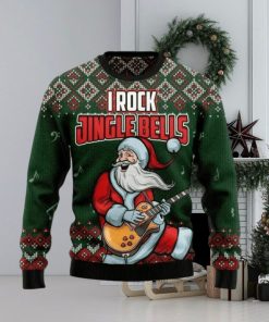 I Rock Jingle Bells Ugly Christmas Sweater