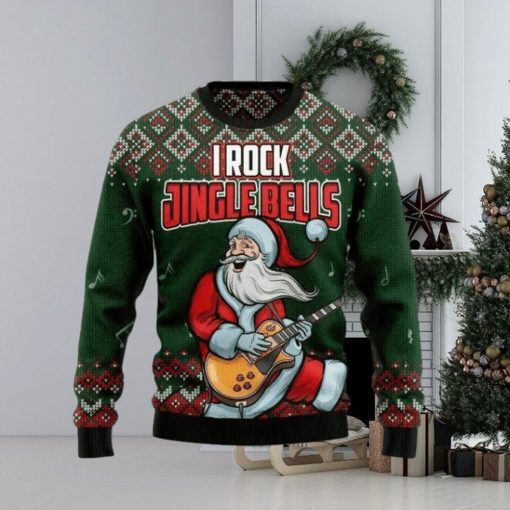 I Rock Jingle Bells Ugly Christmas Sweater