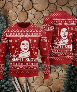 I Smell Snow Quotes 3D All Over Printed US Comedy Movie Ugly Christmas Sweater Gift For Men Women