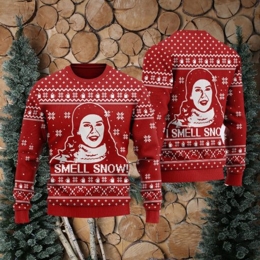 I Smell Snow Quotes 3D All Over Printed US Comedy Movie Ugly Christmas Sweater Gift For Men Women