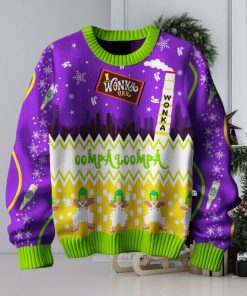 I Wonka Bar Oompa Loompa Ugly Christmas Sweater