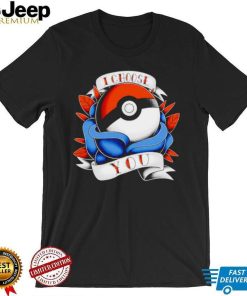 I choose you vintage Ball Tattoo Pokémon shirt