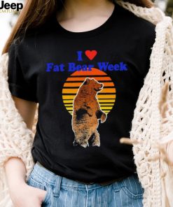 I love Fat Bear week 2023 vintage shirt