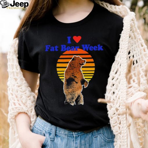 I love Fat Bear week 2023 vintage shirt