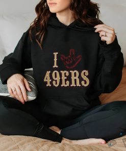 I love San Francisco 49ers NFL shirt