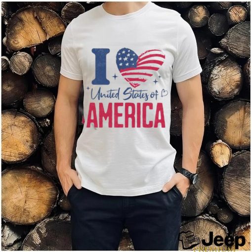 I love United States Of America Shirt