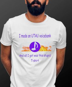 I made an UTAU voicebank and all I got was this stupid hoodie shirt