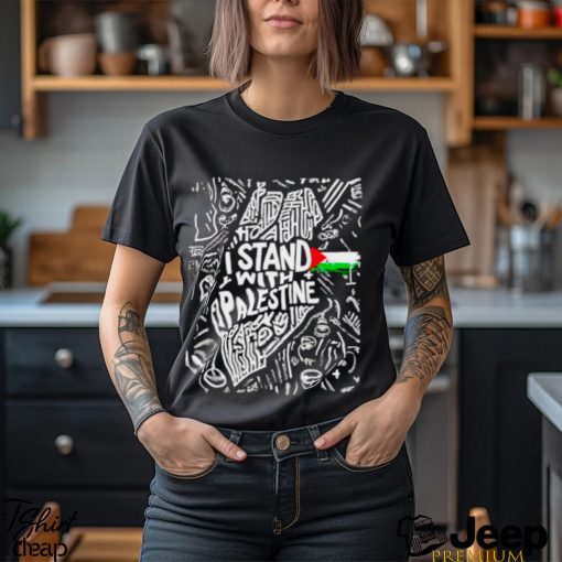 I stand with palestine quote free Palestine shirt