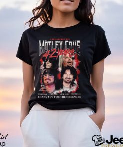 I.XVII.MCMLXXXI Motley Crue 42 Years Thank You For The Memories T Shirt