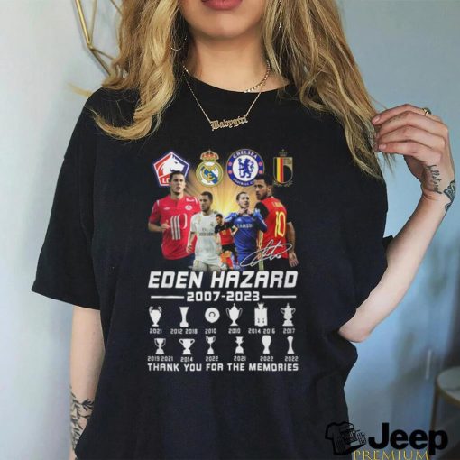 Eden Hazard 2007 – 2023 Thank You For The Memories Unisex T Shirt