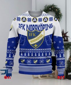 IFK Norrköping Allsvenskan Sweden Ugly Sweater Christmas