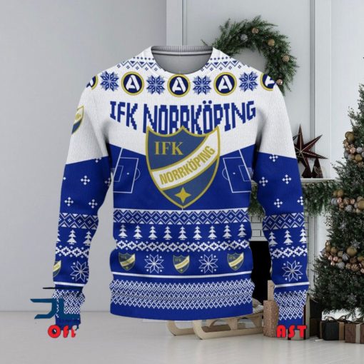 IFK Norrköping Allsvenskan Sweden Ugly Sweater Christmas