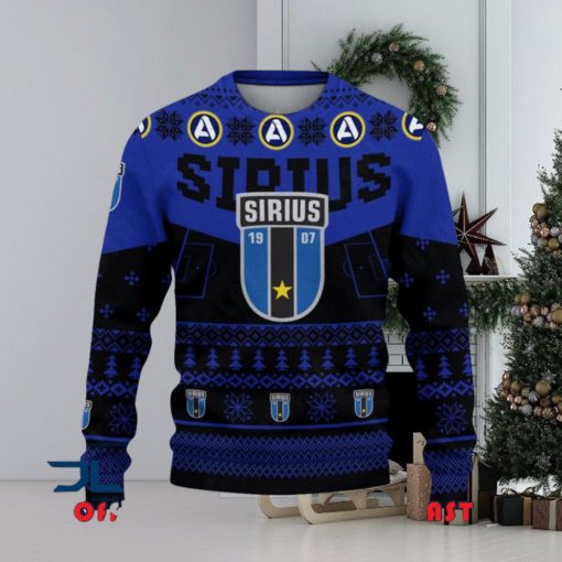 IK Sirius Fotboll Allsvenskan Sweden Ugly Sweater Christmas