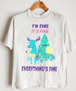 I’M FINE MEME CHRISTMAS SHIRT