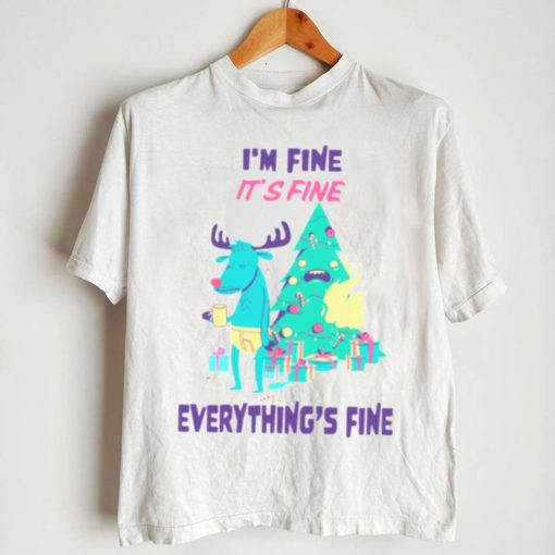 I’M FINE MEME CHRISTMAS SHIRT