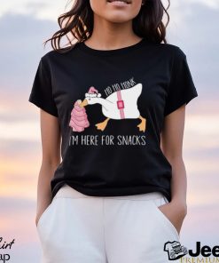 I'M Here For Snacks Chrismas Shirt