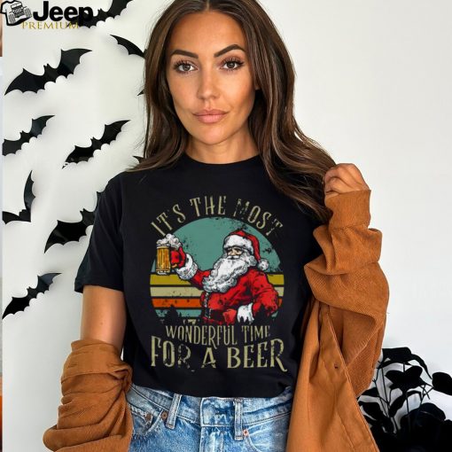 IT’S THE MOST WONDERFUL TIME FOR A BEER BEER LOVERS SHIRT