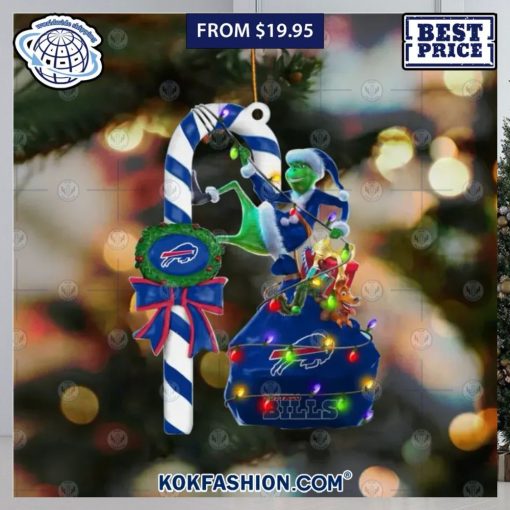 buffalo bills grinch candy cane christmas ornament 1 843