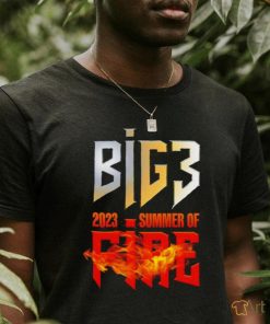 Ice Cube Big3 2023 Summer of fire logo shirt